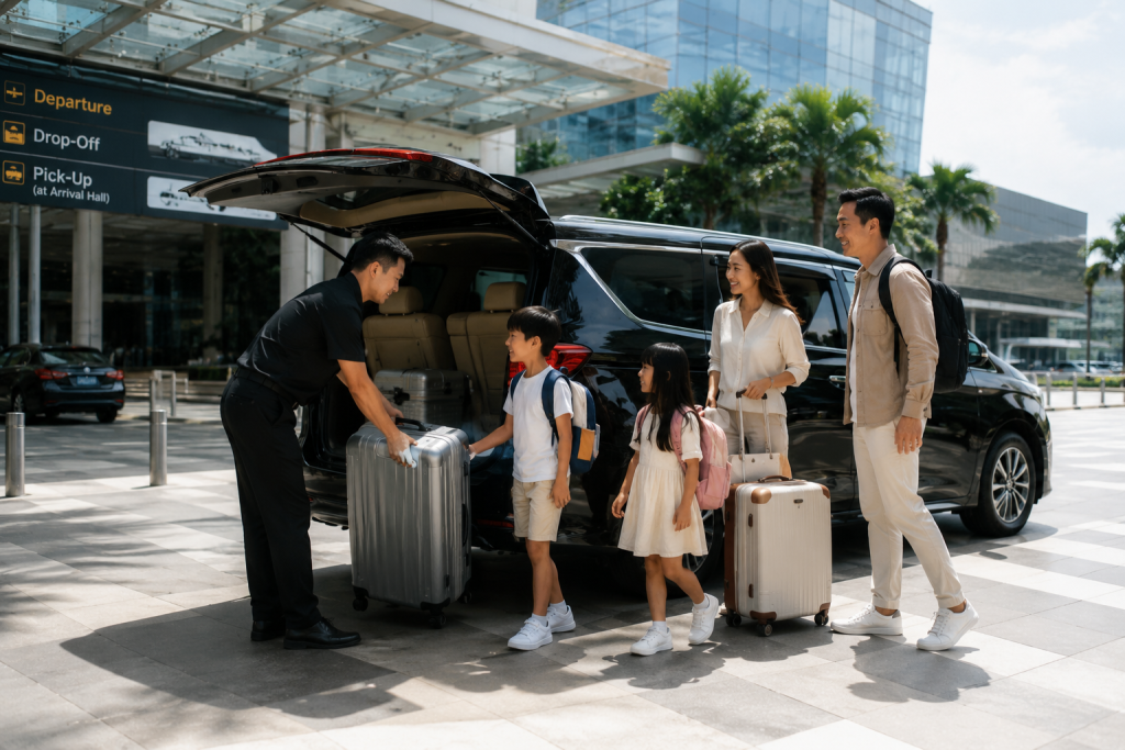 Private charter Singapore untuk Staycation & City Tour Singapore