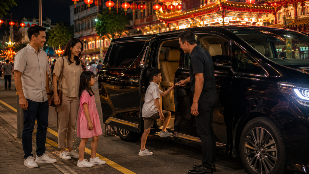 Private charter Singapore untuk mengunjungi Hungry Ghost Festival