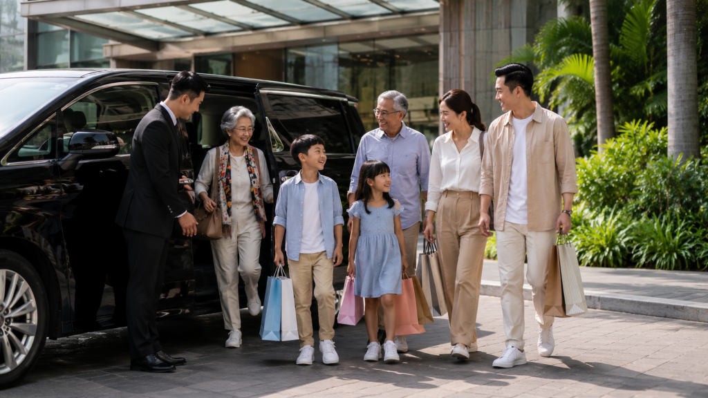 Layanan private charter Singapore untuk keluarga Indonesia