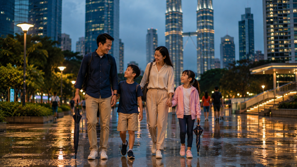 liburan keluarga ke Malaysia akhir tahun