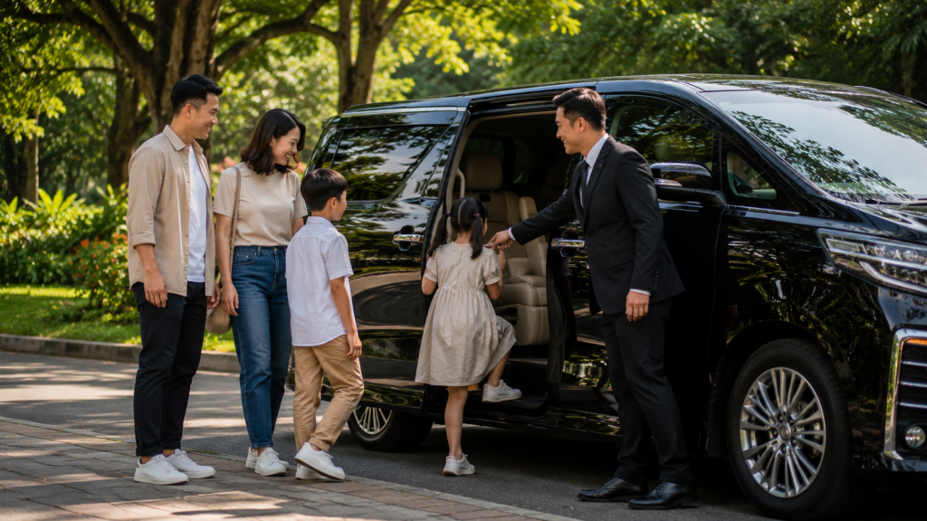 Layanan private charter Singapore untuk keluarga Indonesia setelah mengunjungi Fort Canning Park