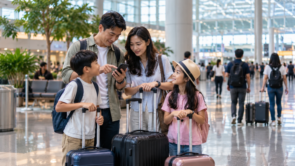 Kondisi perjalanan Singapore dan Malaysia untuk keluarga Indonesia