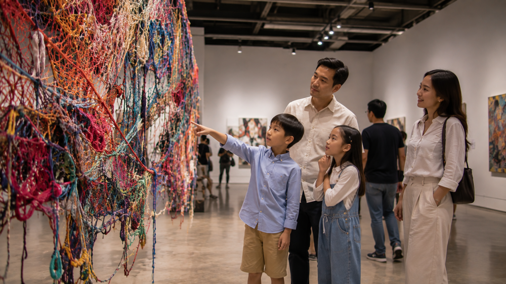 aktivitas seni untuk anak saat liburan di Singapore
