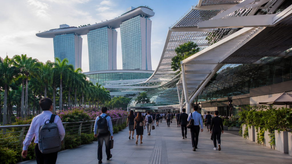 Sands Expo and Convention Centre lokasi FutureChina Global Forum 2026 Singapore