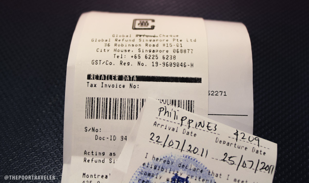 Kios eTRS self-help di Bandara Changi untuk klaim GST refund