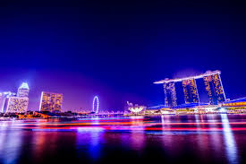 fti foto malam singapore