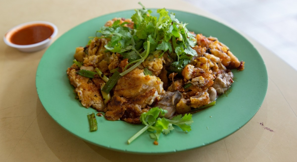 Oyster Omelette