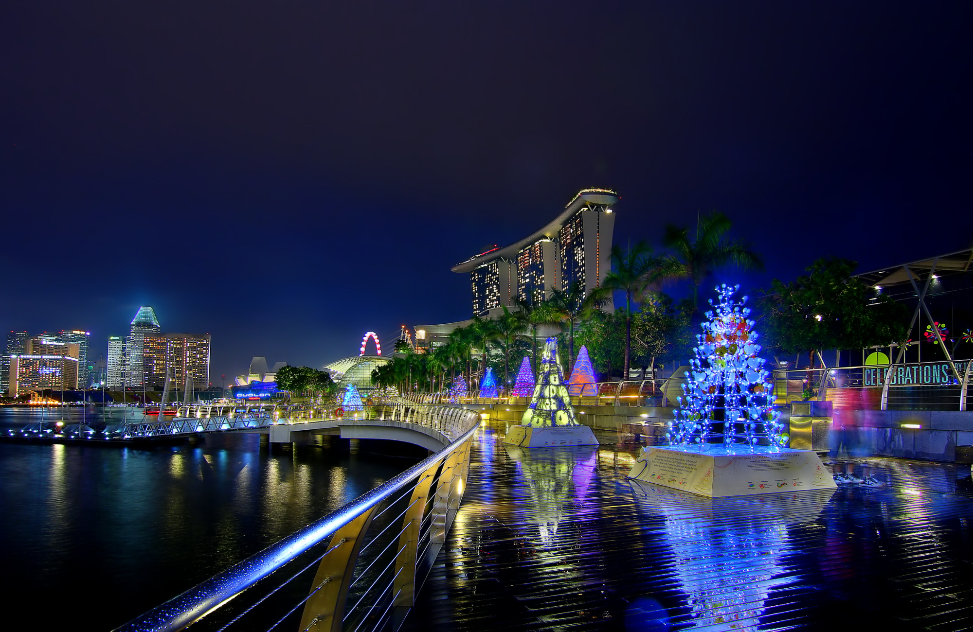 christmas marina bay
