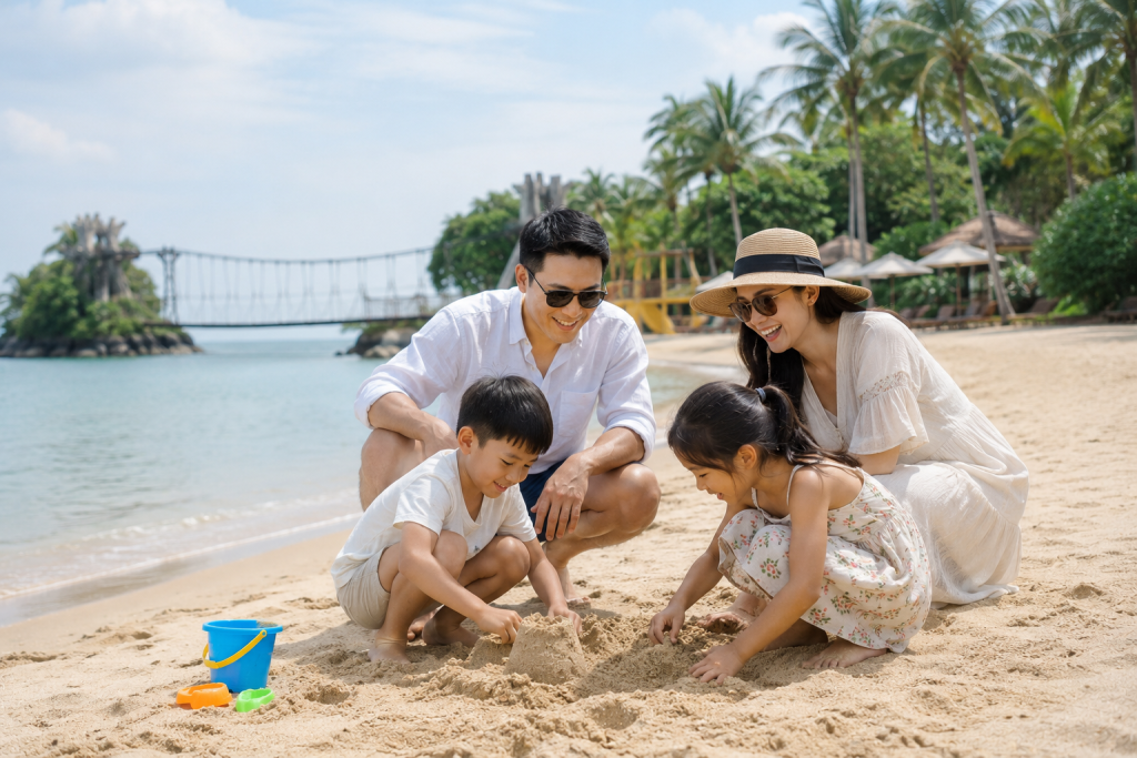 Aktivitas Gratis di Pantai Palawan Sentosa