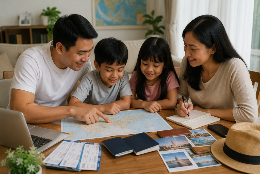 Persiapan dokumen dan itinerary sebelum liburan ke Singapore
