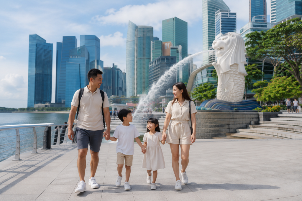 Liburan Keluarga di Singapore
