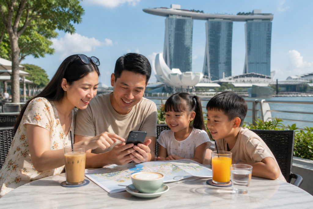 Kuliner Keluarga di Singapore saat Liburan 

