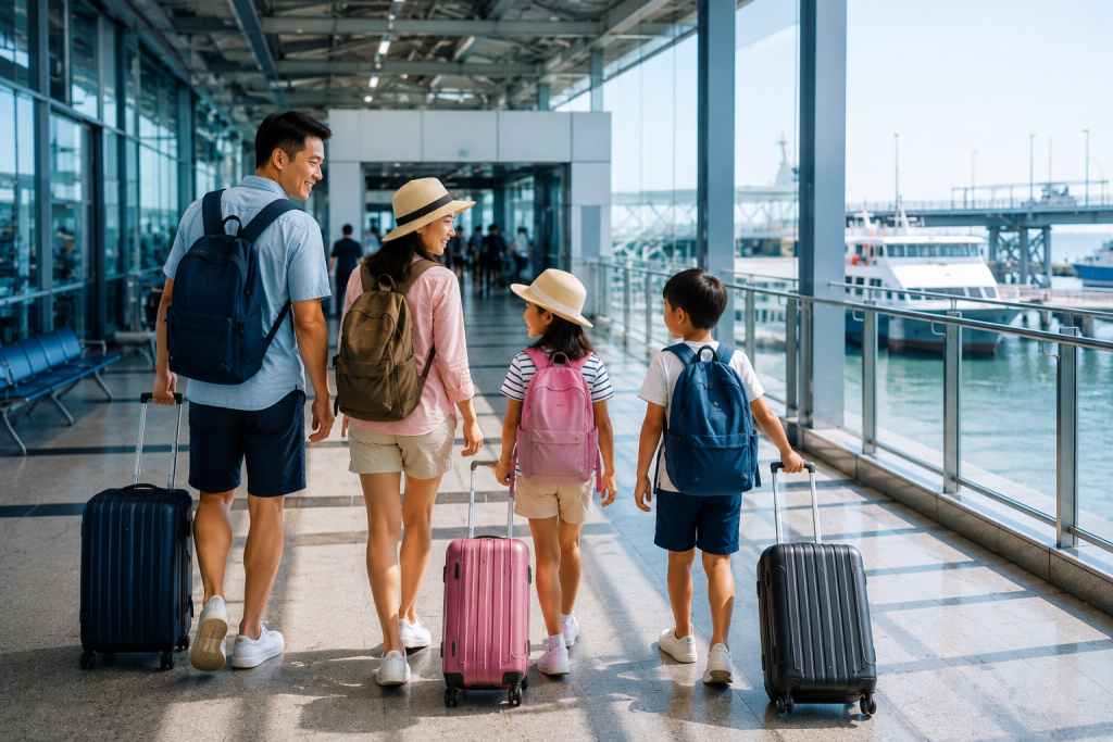 Keluarga Indonesia Liburan santai Ke Singapore