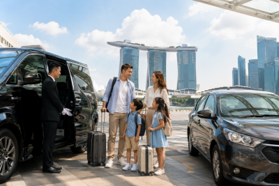 Perbandingan Private Charter dan Grab di Singapore untuk keluarga Indonesia