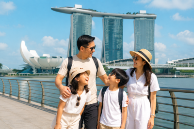 Budget liburan keluarga 4 orang ke Singapore bersama Marina Bay Sands