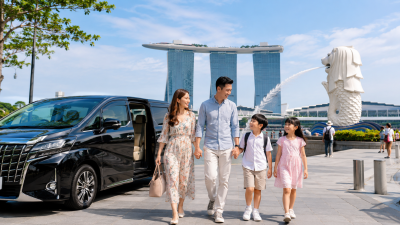 Keluarga Indonesia menikmati itinerary Johor Bahru Legoland Singapore.