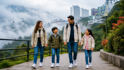 Keluarga Indonesia liburan ke Genting Highlands Malaysia
