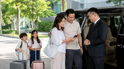 Door-to-door transfer Singapore menjemput keluarga Indonesia di Bandara Changi