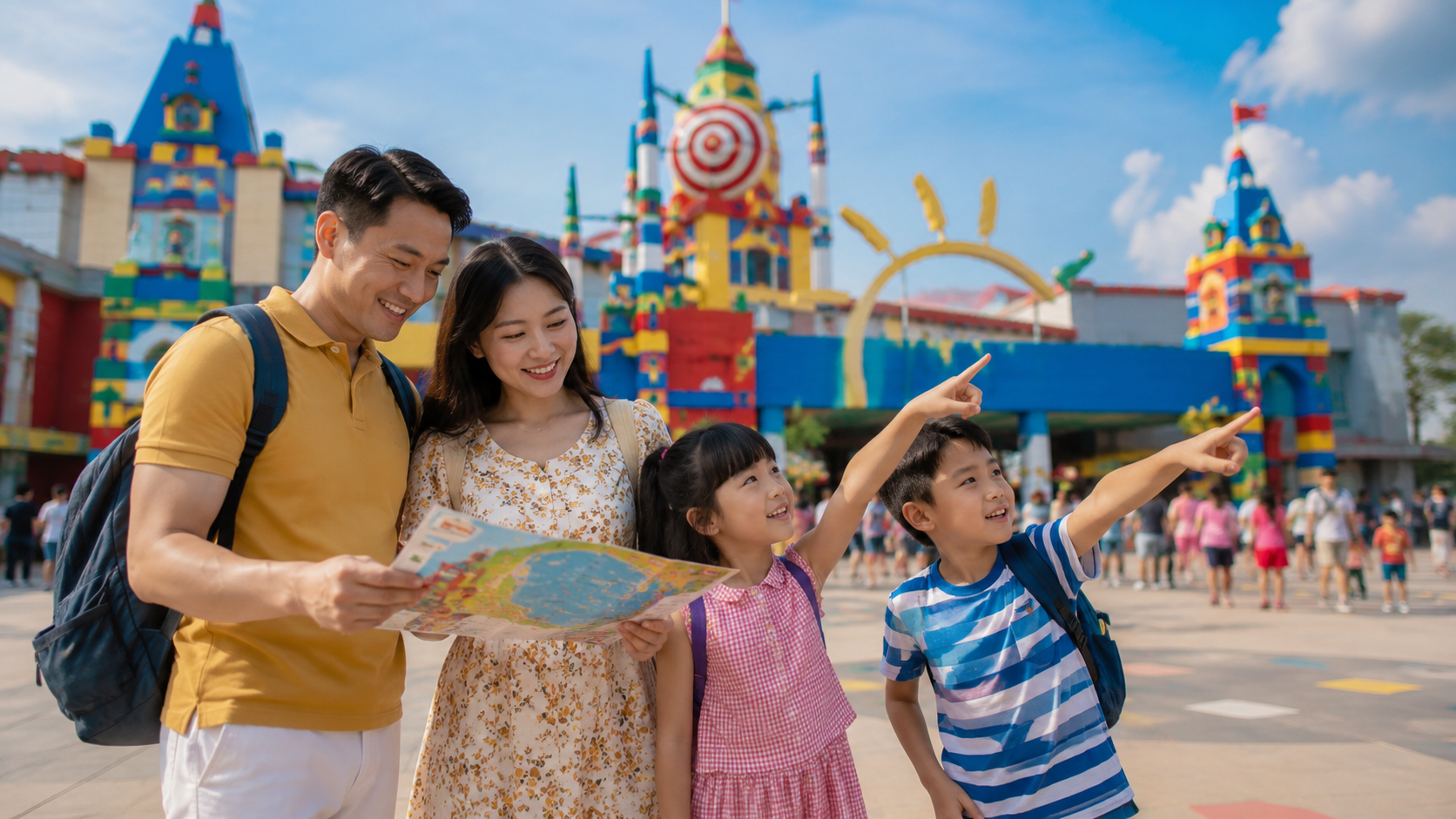 Keluarga Indonesia merencanakan liburan di Johor Bahru dekat Legoland Malaysia