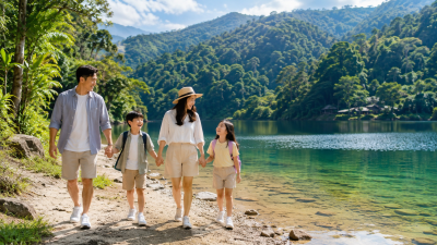 Hidden gem Malaysia dengan keluarga Indonesia menikmati wisata alam yang masih alami