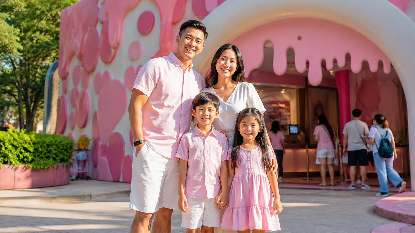 Museum of Ice Cream Singapore yang dikunjungi keluarga Indonesia saat liburan.