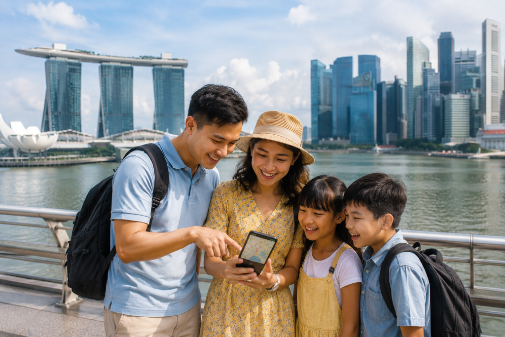 Perbandingan area menginap di Singapore untuk keluarga