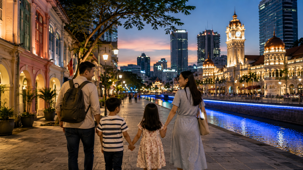 Wisata keluarga dari Central Market menuju River of Life
central-market-ke-