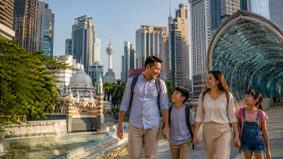 Keluarga Indonesia menikmati berbagai destinasi wisata Kuala Lumpur selain Menara Kembar