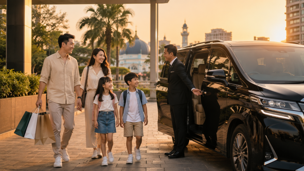 Private charter Singapore Johor Bahru untuk keluarga Indonesia