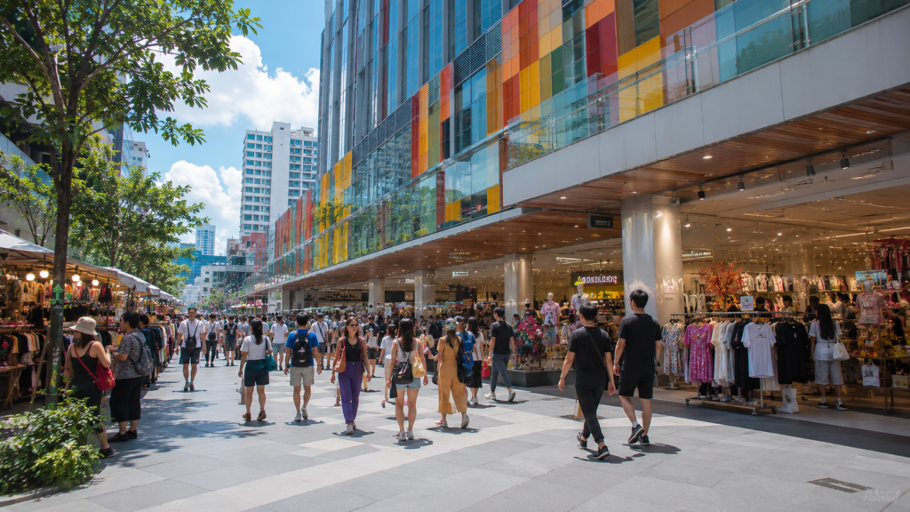 Bugis Junction Singapore saat Great Singapore Sale