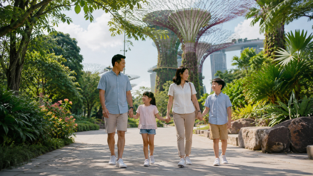 Area gratis Gardens by the Bay Singapore