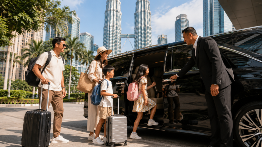 Private charter Kuala Lumpur untuk keluarga Indonesia saat transit