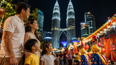 Event Kuala Lumpur Agustus 2026 yang dikunjungi keluarga Indonesia di kawasan KLCC.