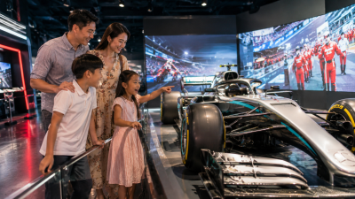 Keluarga Indonesia menikmati Formula 1 Exhibition Singapore 2026 bersama anak-anak