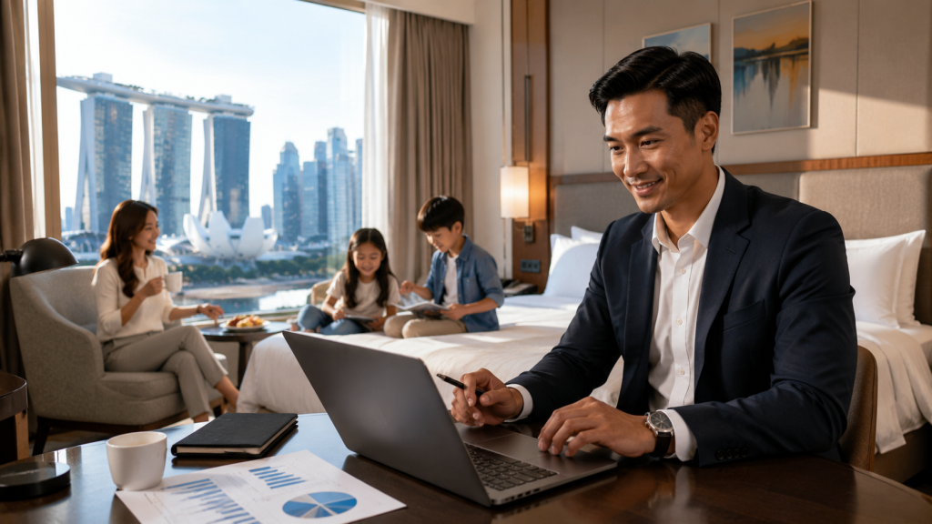 Tips memilih hotel untuk business trip di Singapore