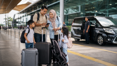 Keluarga Indonesia tiba di KLIA sebelum city tour Kuala Lumpur