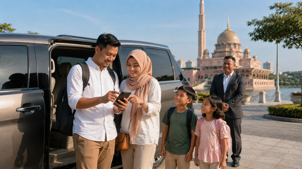 Memilih durasi 8 atau 10 jam untuk city tour Putrajaya Kuala Lumpur