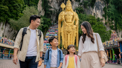 Keluarga Indonesia day trip Batu Caves dan Genting Highlands Malaysia