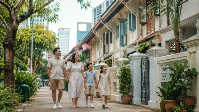 Keluarga Indonesia menjelajahi hidden gem Singapore