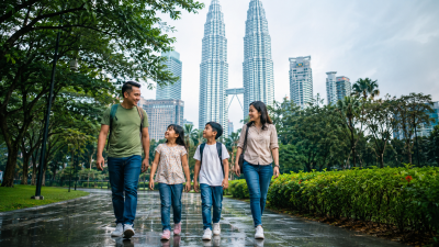 Keluarga Indonesia menikmati weekend September di Kuala Lumpur