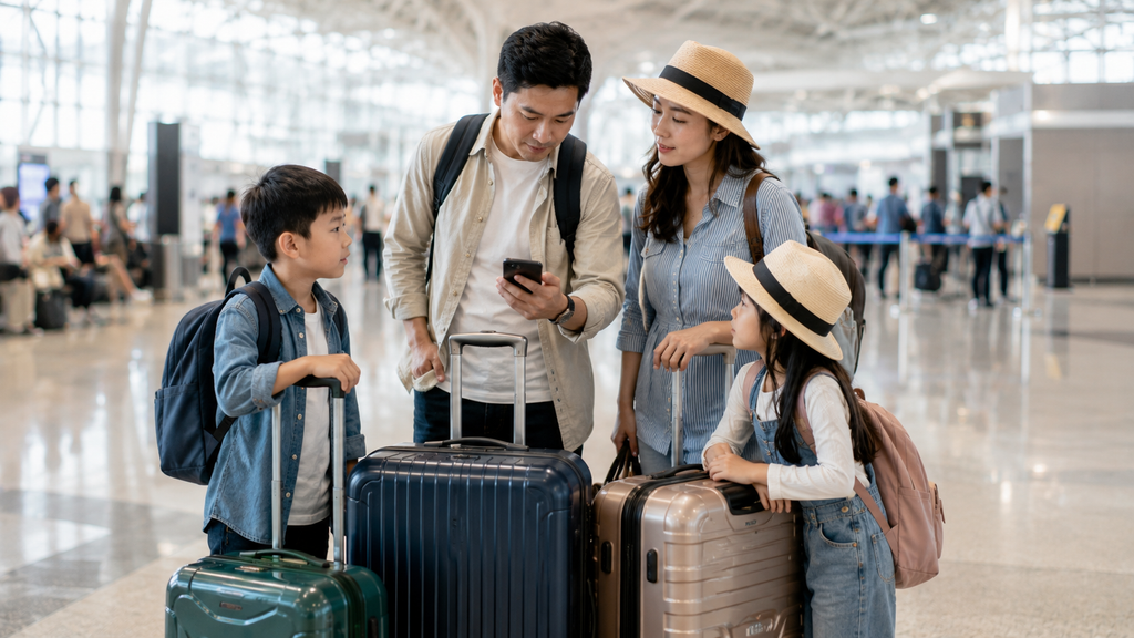 Keluarga Indonesia menentukan bandara pulang Changi atau KLIA