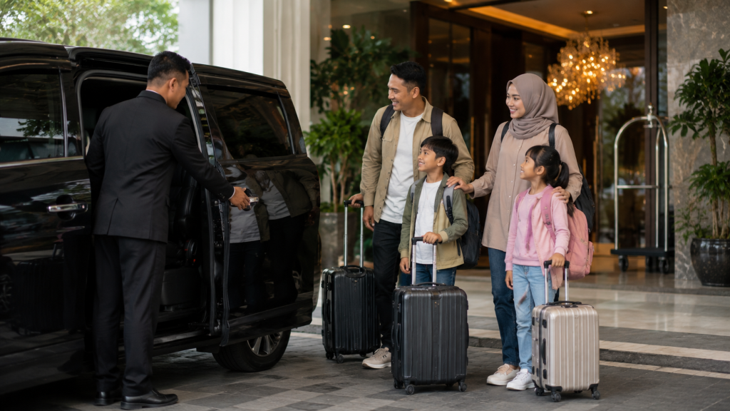 Private airport transfer KLIA ke hotel Kuala Lumpur