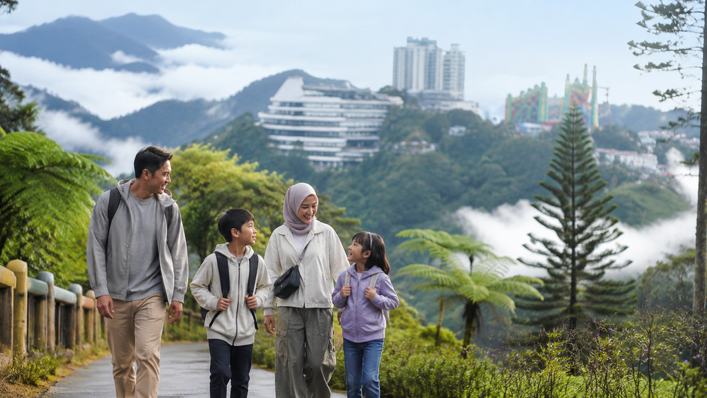 tempat wisata Genting Highlands selain theme park untuk keluarga