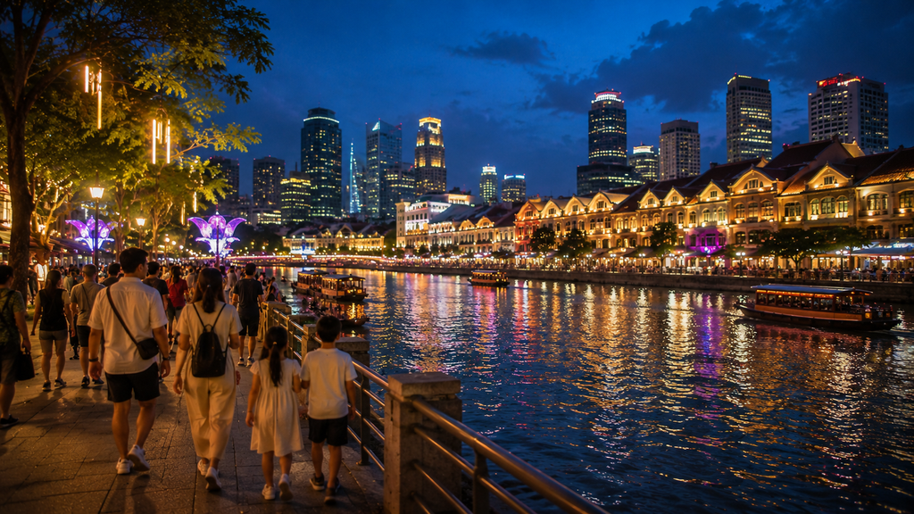 suasana Singapore River Festival 2026