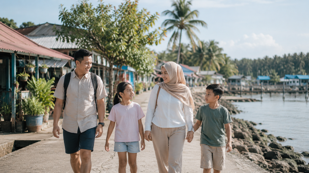 Day trip keluarga ke Tanjung Sepat dari Kuala Lumpur