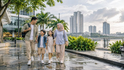 Keluarga Indonesia liburan akhir tahun di Johor Bahru Malaysia