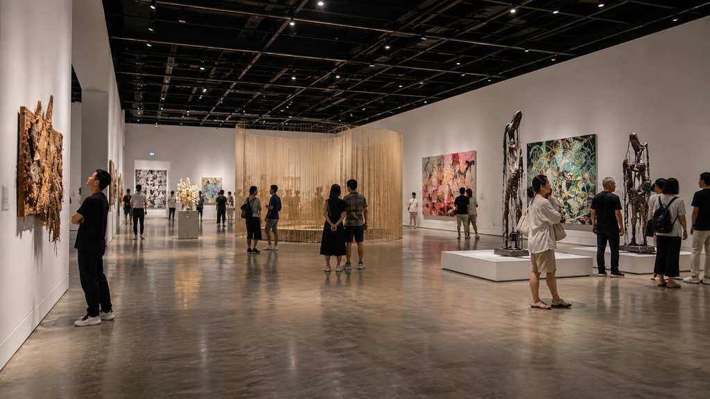 pameran seni Singapore Gallery Month 2026