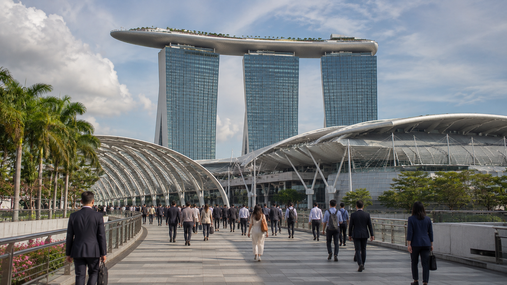 Sands Expo Marina Bay Sands lokasi Tech Week Singapore 2026