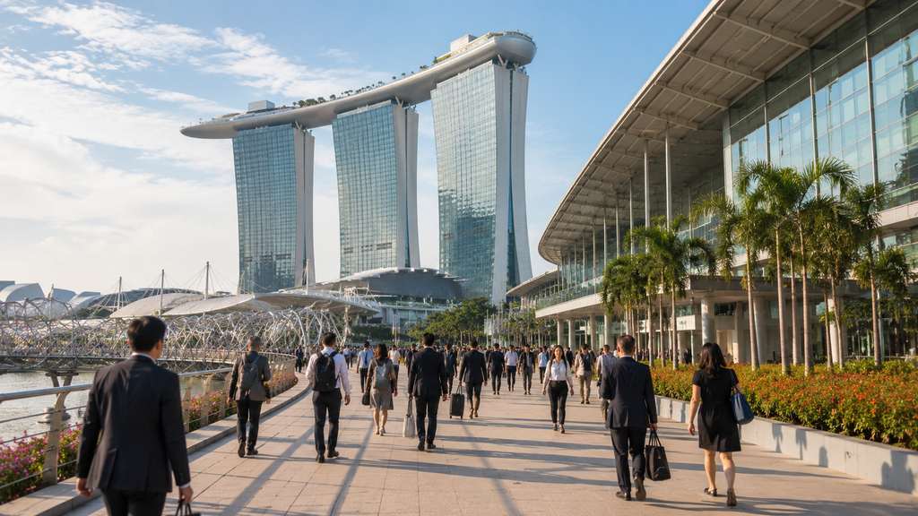 Sands Expo Convention Centre lokasi Tech Week Singapore 2026