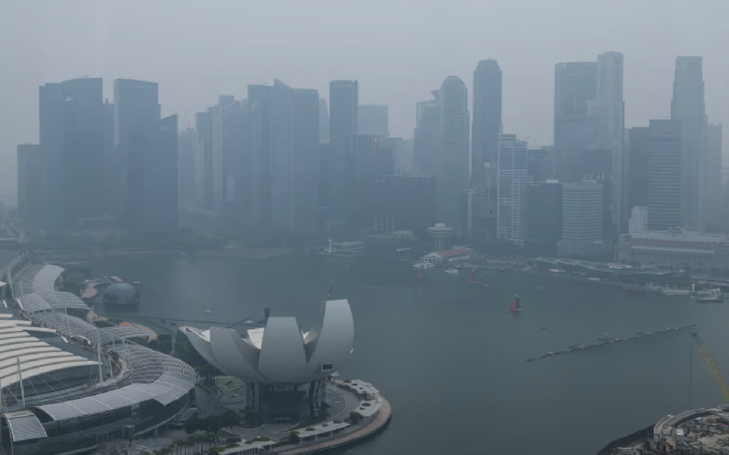 Kondisi Singapore saat kabut asap bulan oktober 2026
